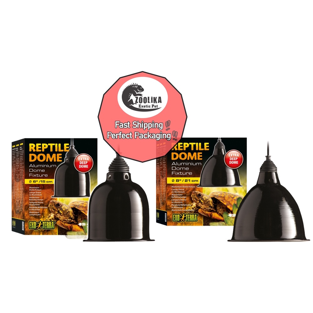 EXO TERRA REPTILE DOME / ALUMINIUM DOME FIXTURE