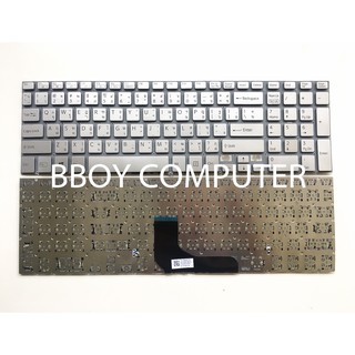 SONY Keyboard คีย์บอร์ด SONY VAIO SVF15A SVF15A1C006B SVF15A1C5E SVF15A1C5ER สีบรอนส์ TH-EN