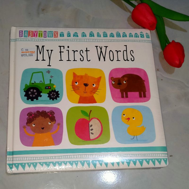 แกลเลอรี่สามH BBW My First Words Boardbook หนังสือเด็ก Big Bad Wolf Books