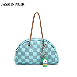 Jasmin NOIR กระเป๋าถือ กระเป๋าสะพายไหล่ ผ้าแคนวาส แฟชั่นสําหรับสตรี