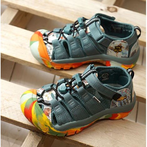 รองเท้าแตะ Keen Newport H2 มือสอง Big Kid size US 3 / 22cm รุ่น limited edition งาน music fest Japan