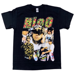 ผ้าฝ้าย 100%BOOTLEG MANIA BAPE NIGO TEE S-5XL