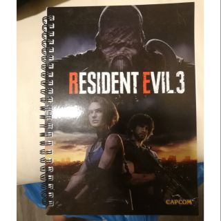 สมุดโน๊ต​ Resident​Evil​ 3 Remake