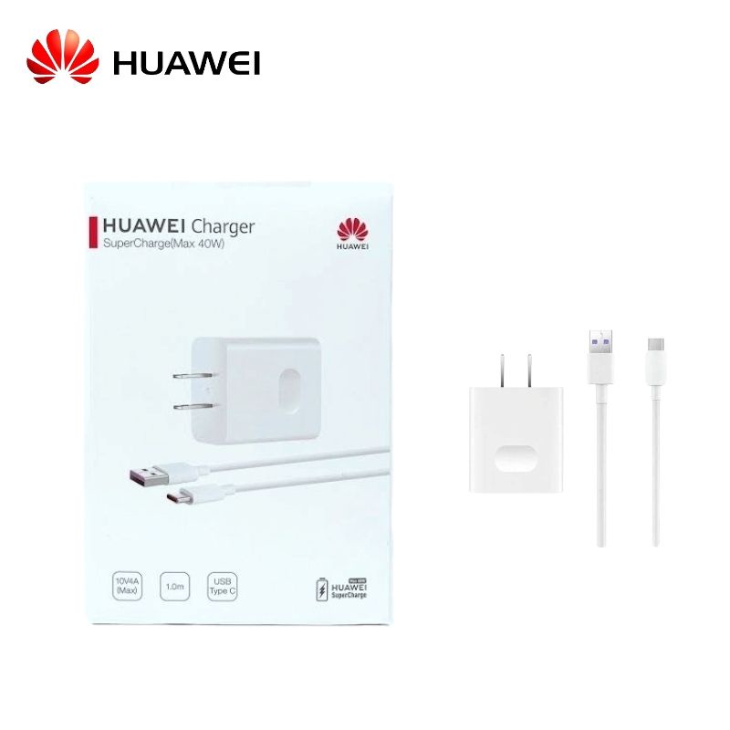 Huawei SuperCharge 40W Adapter หัวพร้อมสาย SuperCharge 5A Shopee Thailand