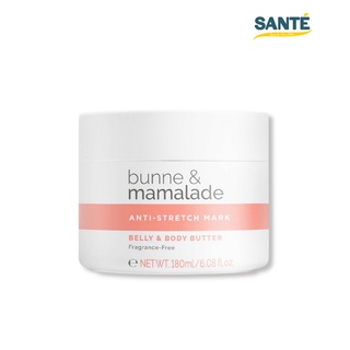 Bunne&amp;Mamalade Belly &amp; Body Butter ครีมบำรุงผิวหน้าท้อง ป้องกันรอยแตก ขนาด 180 ml.