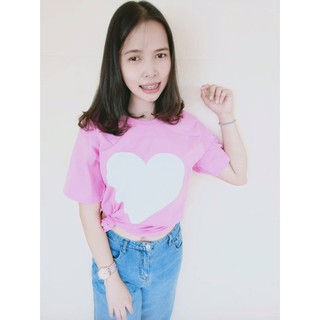 👚👚เสื้อยืด หัวใจ วาเลนไทน์ 🤍💗🤍💗