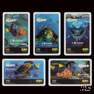 (ของสะสม) บัตรเติมเงินเก่า AIS ชุด Finding Nemo