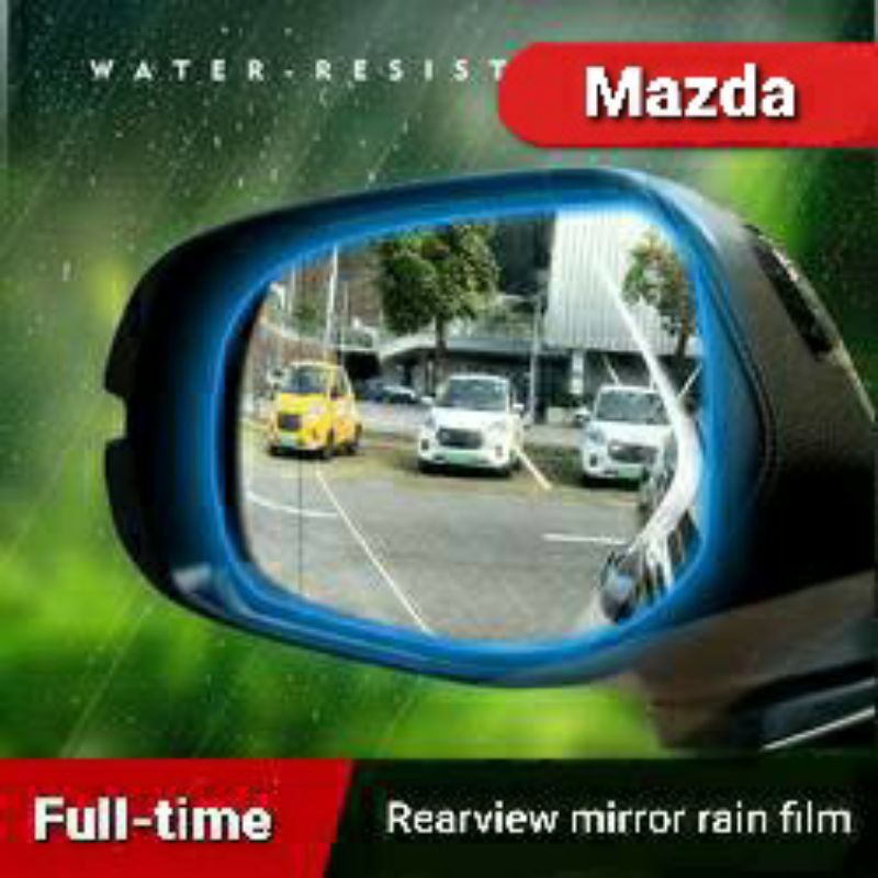 ฟิลม์กันน้ำติดกระจกมองข้าง Mazda2, Mazda3, Cx5, Cx8, Cx30