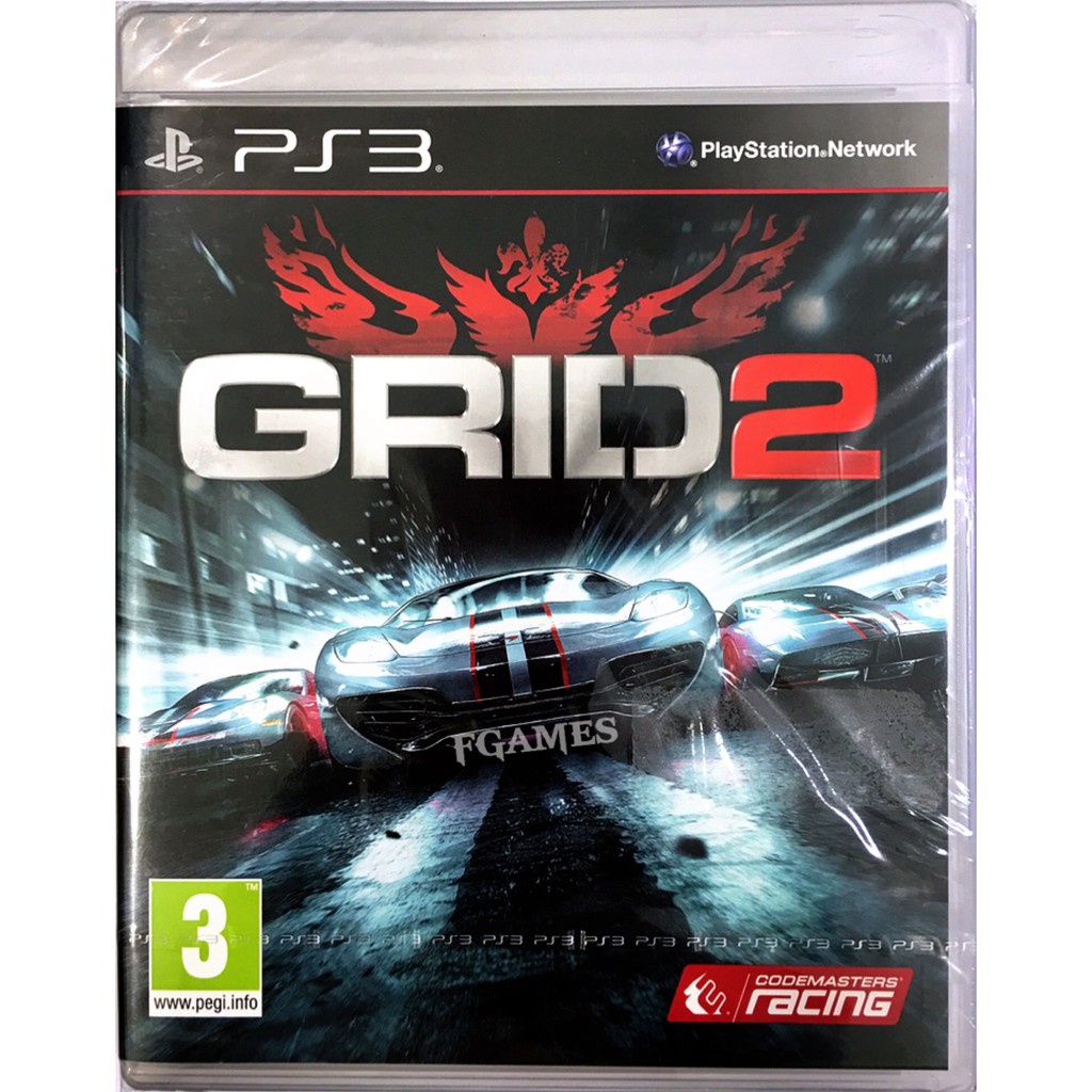 PS3 GRID 2 ( English ) แผ่นเกมส์ ของแท้ มือ1 ของใหม่ ในซีล