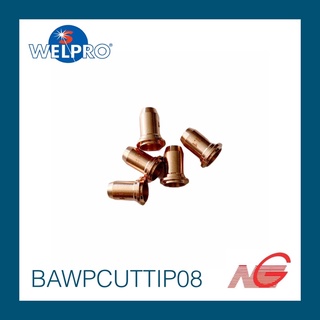 อุปกรณ์ WELPRO Cutting Tip CUT60 รหัสสินค้า BAWPCUTTIP08 5ชิ้น/ชุด