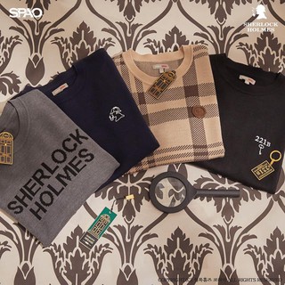 SALE!!!!! Pre-Order ของแท้ SPAO x Sherlock Holmes เสื้อยืดสกรีนลาย