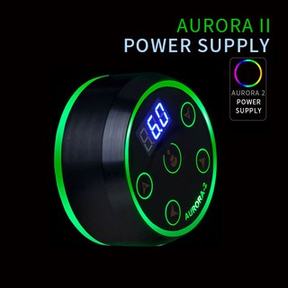 แหล่งจ่ายไฟสัก Aurora 2 แหล่งที่มา หน้าจอสัมผัสอัพเกรด LCD ดิจิตอลใหม่มินิ LED ทัชแพด