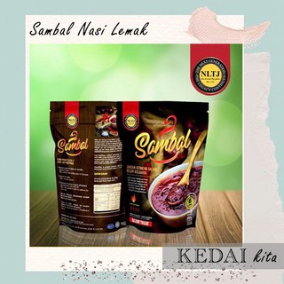 SAMBAL NLTJ 250 GRAM SPICY (HALAL) ซัมบัล นาซีเลอมัค nasi lemak