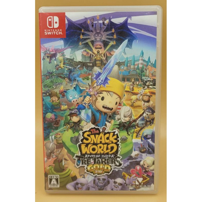 (มือสอง) มือ2 เกม Nintendo Switch : The Snack World ภาษาญี่ปุ่น สภาพดี #Nintendo Switch #game