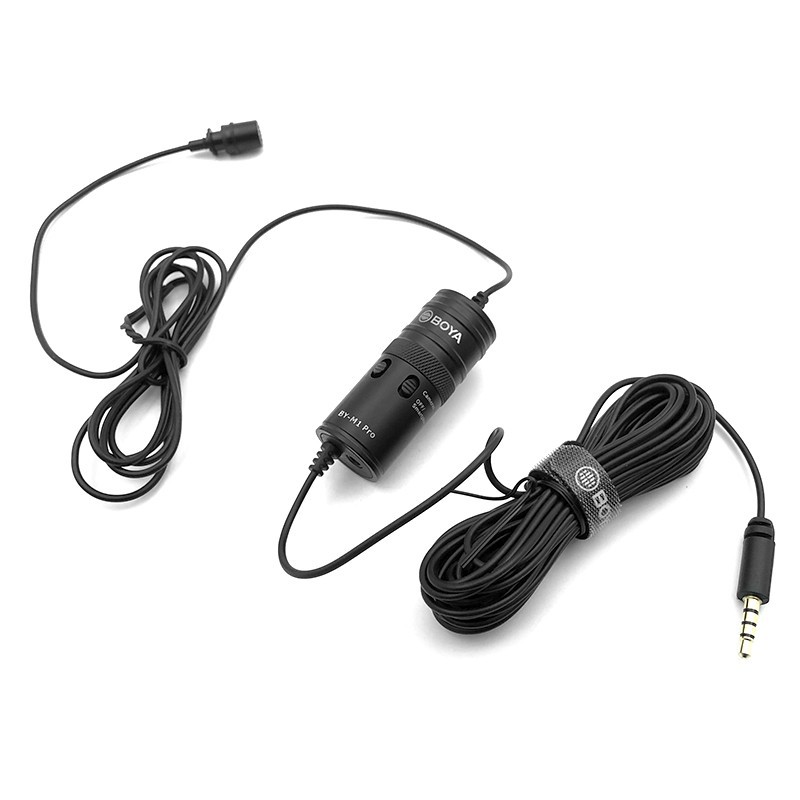 ✓✥☇BOYA ของแท้ 100% BY-M1 Pro Condenser Microphone ไมโครโฟน สำหรับไลฟ์สด สำหรับสมาร์ทโฟน กล้อง ตัดสียงรบกวนคุณภาพสูง สา