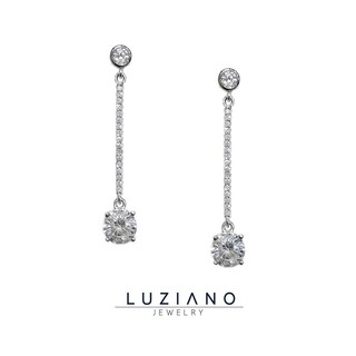 ต่างหูเงินแท้ รุ่น Lillie Earring  Luziano Jewelry