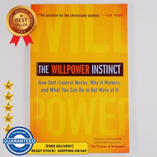 【ขายดี】The Willpower Instinct  หนังสือภาษาอังกฤษ