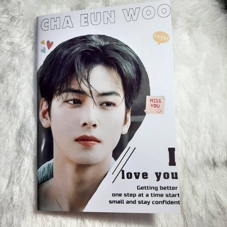 สมุดโน้ต ชาอึนอู แอสโทร.. CHA Eun Woo ASTRO..ขนาดเอ 5..แบบที่ 1 - แบบที่ 2