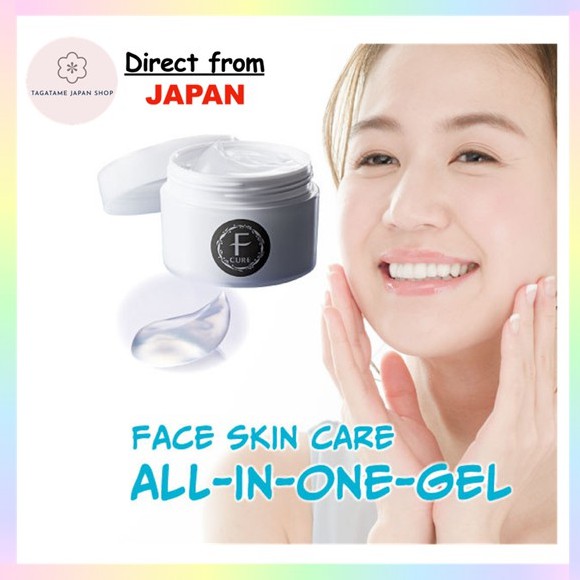 [Direct from Japan]Collagen Fucoidan All in one GEL 50g F-CURE [ventuno-japan]  Nano moisturizing cream Japan skincare[Made in Japan]