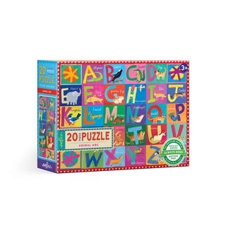 eeBoo Animal ABC 20 Pc Big Puzzle (PZABC) - จิ๊กซอว์รูปเอบีซ…