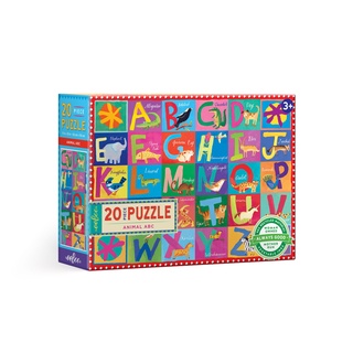 eeBoo Animal ABC 20 Pc Big Puzzle (PZABC) - จิ๊กซอว์รูปเอบีซี แบบ 20 ชิ้น