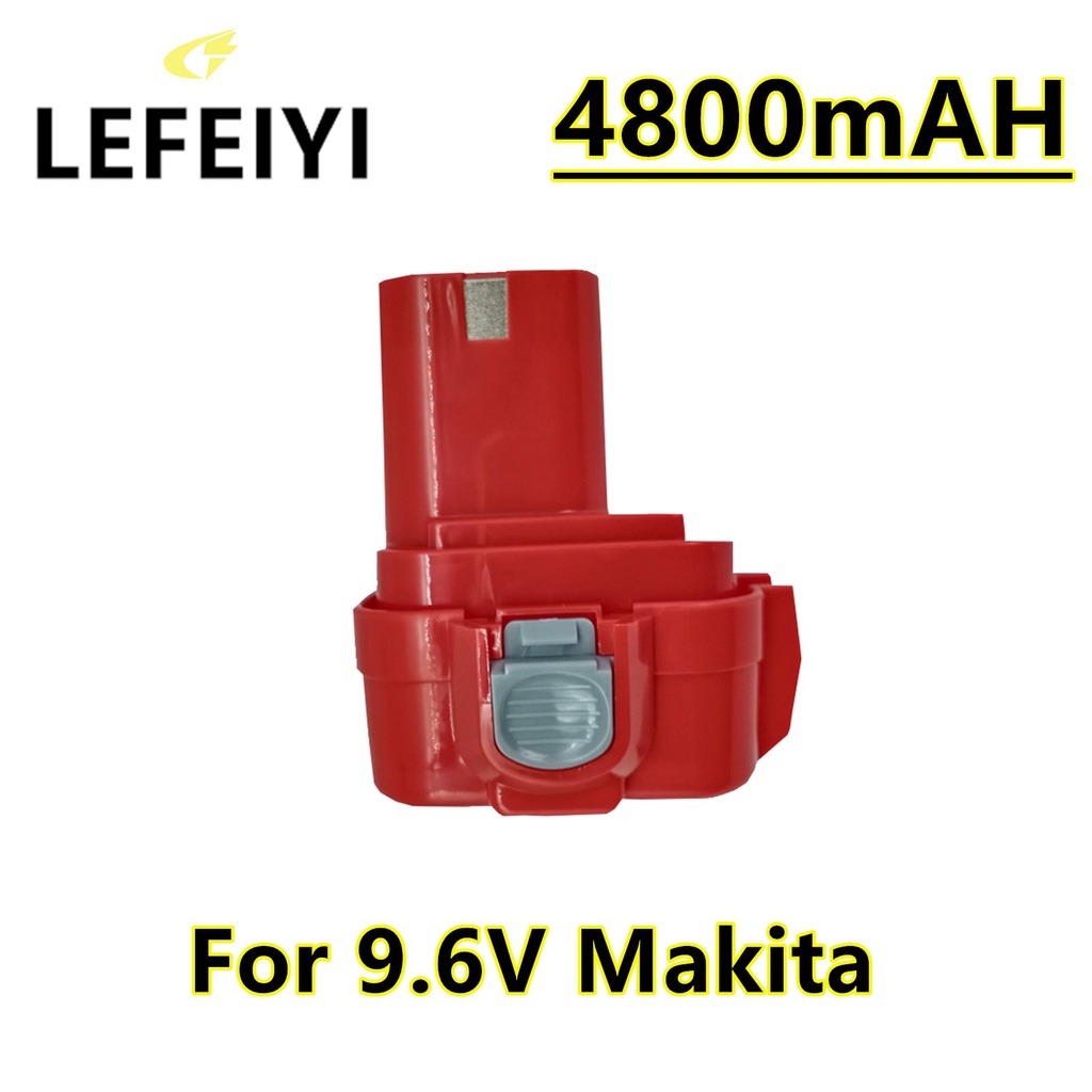 LEFEIYI 9.6V 4800mAh NI-CD แบตเตอรี่ Pack เครื่องมือแบตเตอรี่สว่านไร้สายสำหรับ Makita 9120 9122 PA09 6207D