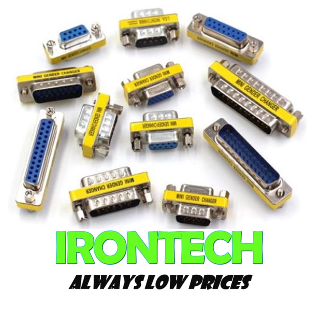 VGA DB25 DB15 DB9 หญิง/ชายกับหญิง 25pin 25 pin 9pin 15pin 9 pin 15 pin เพศอะแดปเตอร์แปลง