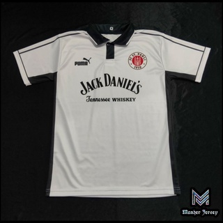 เสื้อกีฬาแขนสั้น พิมพ์ลาย Jersey ST Pauli 1998-1999