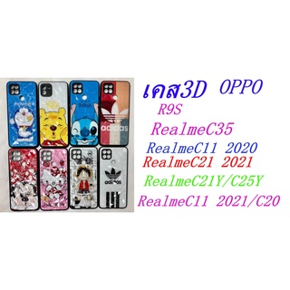 เคสลายการ์ตูน 3D เคสโทรศัพท์มือถือ สำหรับ OPPO C35/R9S/RealmeC11 2020/C21Y 2021/RealmeC21 2021RealmeC11 2021