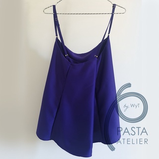 เสื้อสายเดี่ยวคอถ่วง Pasta Atelier Free Size สีม่วง Viola