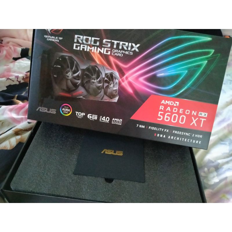 RX5600XT ASUS ROG STRIX O6G GAMING