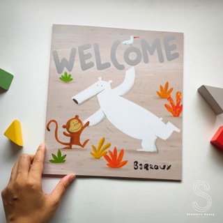 [พร้อมส่ง] นิทานภาพภาษาอังกฤษ Welcome by Barroux