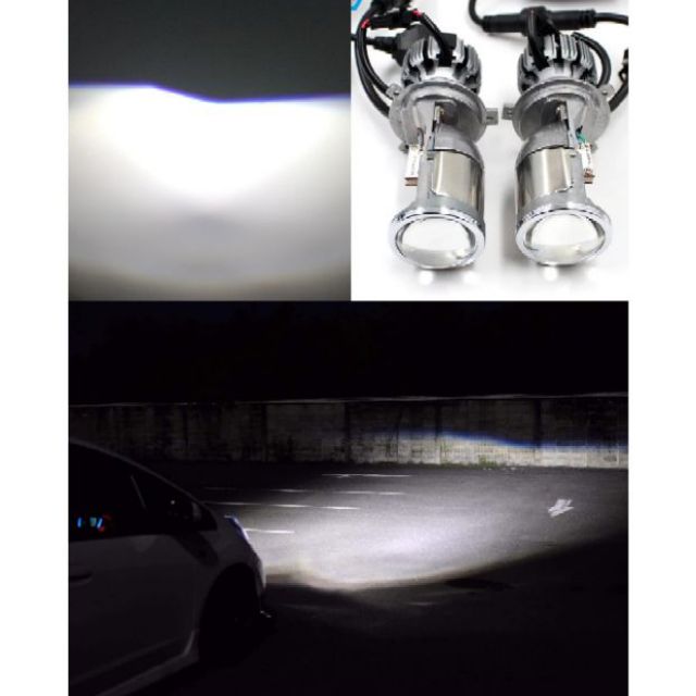 หลอดไฟรถ H4 mini projector G9 v3