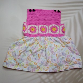 Dress Baby Crochet  ชุดเดรสโครเชต์สำหรับเด็ก