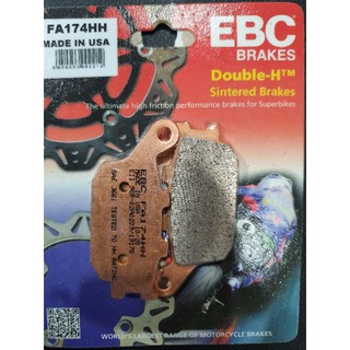 ผ้าเบรค EBC Brakes/Honda CB1000,1100,1300, African Twin/Z650, Z1000, Suzuki Gsx-s 750 1000,Yamaha MT 07, 09, R1,Versys