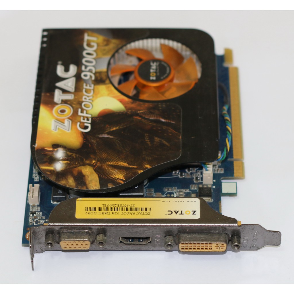 การ์ดจอ ZOTAC GeForce 9500 GT 512MB