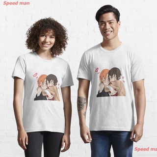 ราคาระเบิดSpeed man เสื้อBungo Stray Dogs bungo สุนัขจรจัด bungo stray dogs lover dazai osamu Essential T-Shirt เสื้อยืด