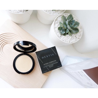 #10 Light สำหรับผิวขาว ขาวเหลือง  HESTIA SUPER COMPLETE ALL IN ONE SMOOTH FOUNDATION POWDER