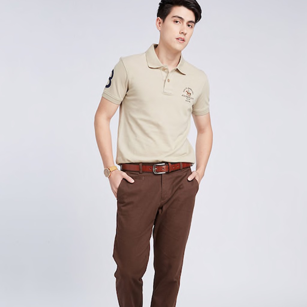 Santa Barbara Polo & Racquet Club เสื้อโปโล รุ่น SKS036-1 (มีให้เลือก 8 สี)