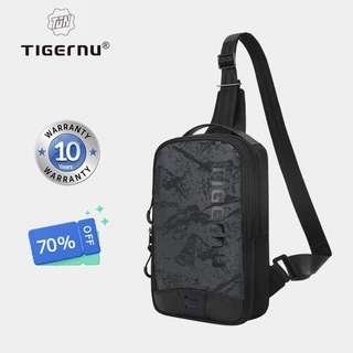 【Local Delivery】Tigernu 8189 กระเป๋าคาดอก กระเป๋าสะพายไหล่ กันน้ํา น้ําหนักเบา แฟชั่นเรียบง่าย สําหรับผู้ชาย