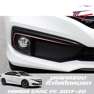 เพลทครอบคิ้วไฟตัดหมอก(Honda Civic FC MC 2018-2020)