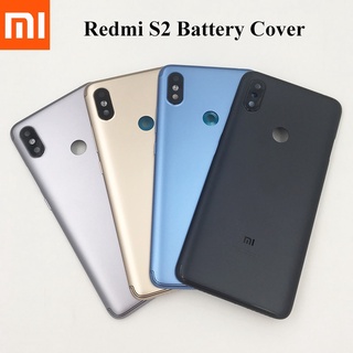 Xiaomi Redmi S2 แบตเตอรี่ ฝาหลัง Red mi S 2 ด้านหลัง ประตู กล้อง เลนส์กระจก ซ่อม อะไหล่ + ปุ่มด้านข้าง พร้อมโลโก้