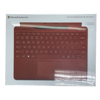 Microsoft Surface Pro Signature Keyboard Cover (English, Red) with Slim Pen 2