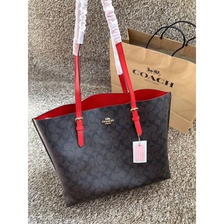 COACH MOLLIE TOTE IN SIGNATURE BAG