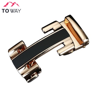 TOWAY-พร้อมส่ง เข็มขัดหนังวัวแท้ สายเข็มขัดหนังวัวนิ่มสองด้าน หัวเข็มขัด เกรดพรีเมียม รุ่น YJ-ZH2