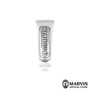 Marvis ยาสีฟันมาร์วิส สโมคเกอร์ ไวท์เทนนิ่ง มินต์ / Marvis Smokers Whitening Mint 25ml