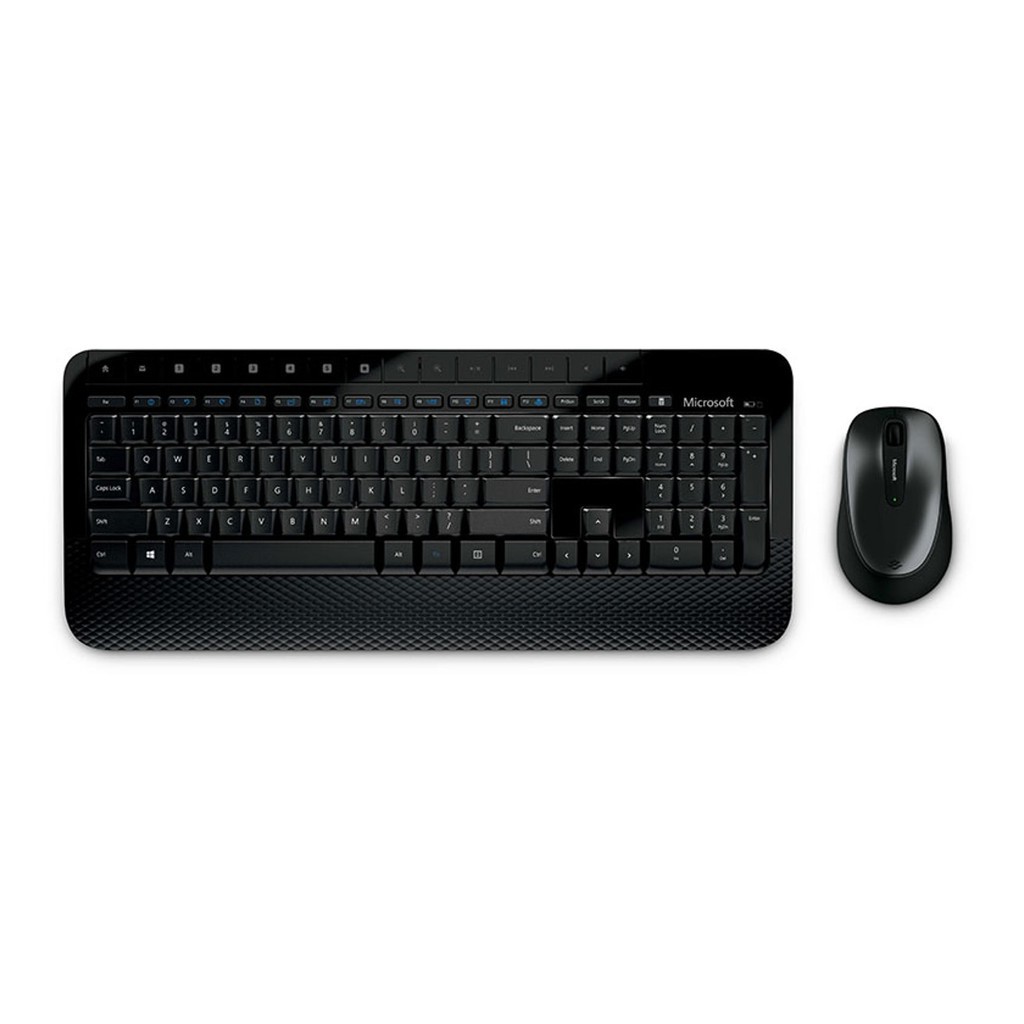 Microsoft Wireless Desktop 2000 (TH - EN Keyboard) McsAcc / ชุดเมาส์ คีบอร์ดไร้สาย