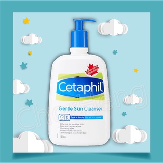 Cetaphil Gentle Skin Cleanser 1000 ml. Face and Body เซตาฟิล เจนเทิล สกิน คลีนเซอร์ (1000 มล.)