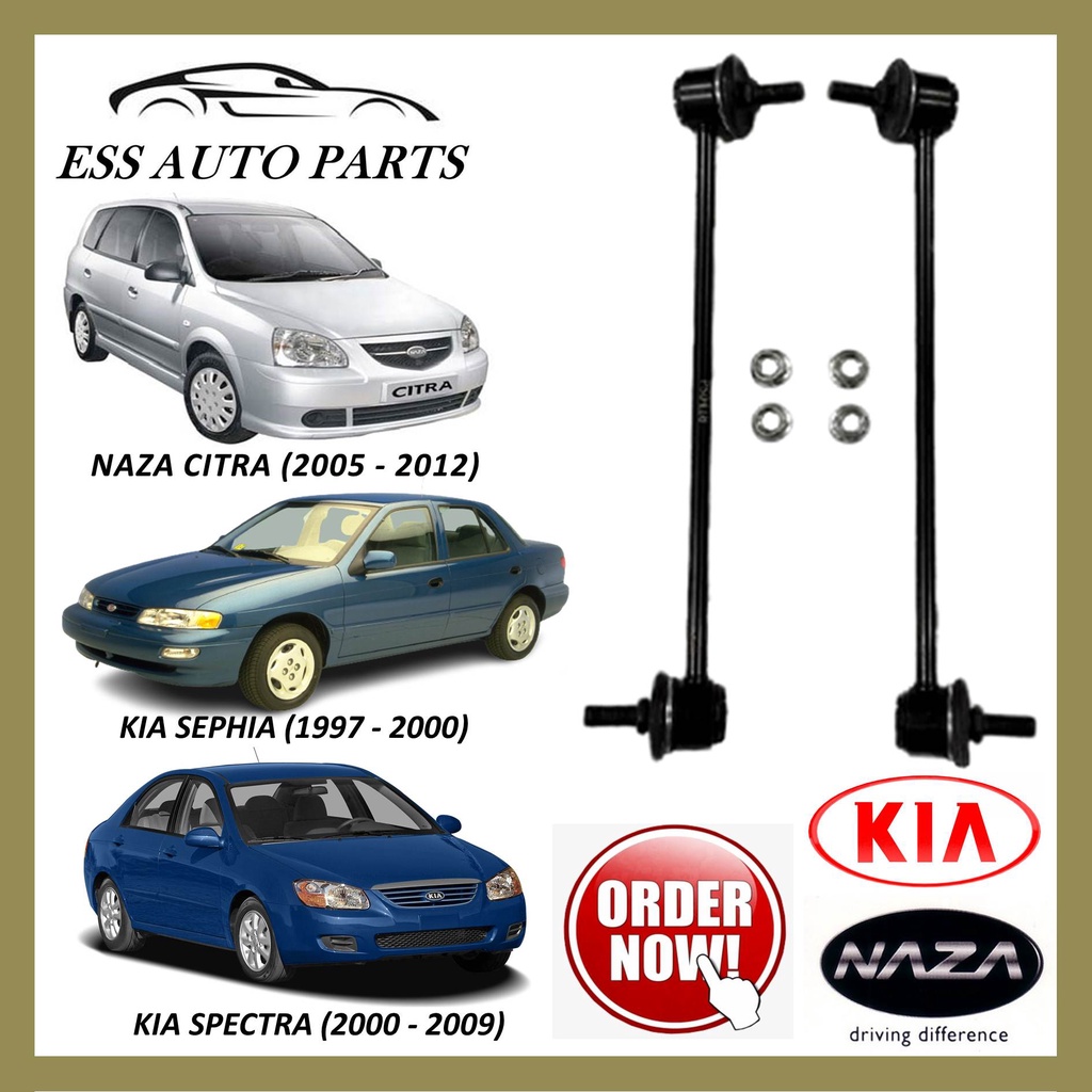 KIA SPECTRA 2000-2009 / SEPHIA 1997-2000 STABILIZER LINK FRONT(DEPAN) LH(KIRI)&RH(KANAN) (0K2N1-34-1