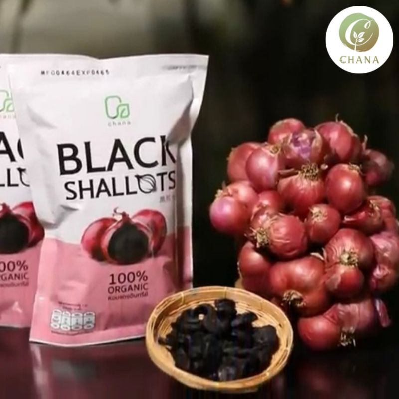 หอมแดงดำ Organic 100% หอมแดงอินทรีย์ ตราชนะ 50 กรัม | Shopee Thailand